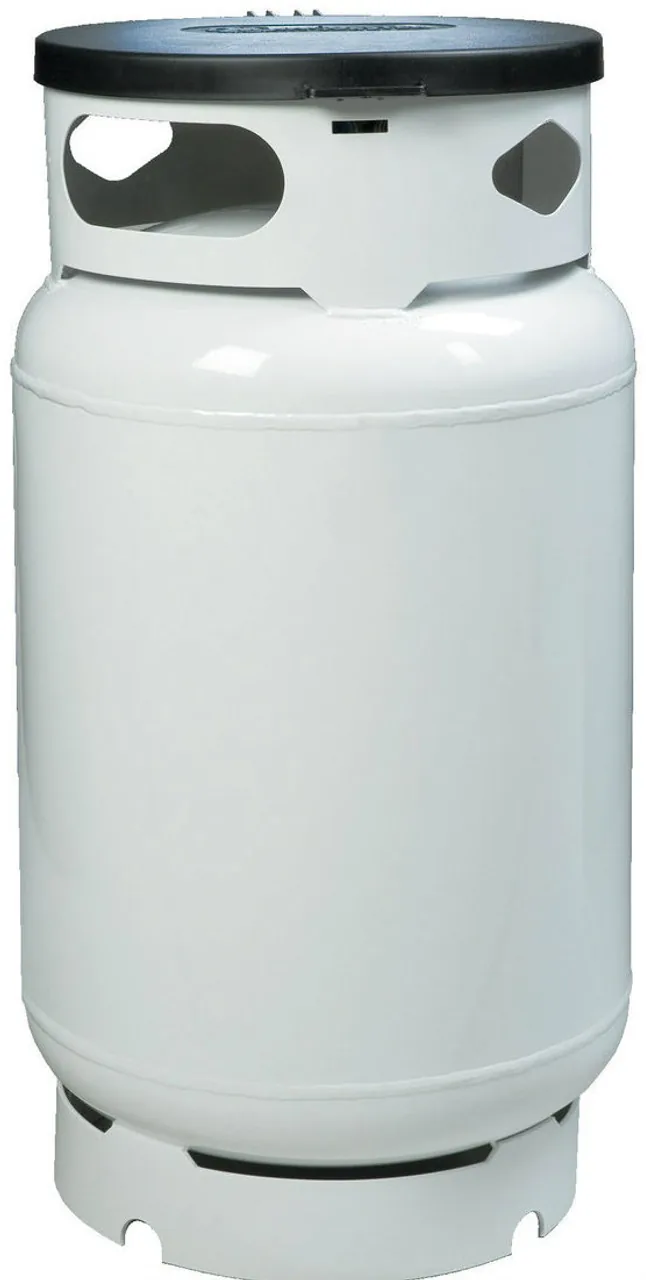 100 lbs (24 Gallon) Manchester Mini ASME Propane Tank with Multi-Valve and Gauge