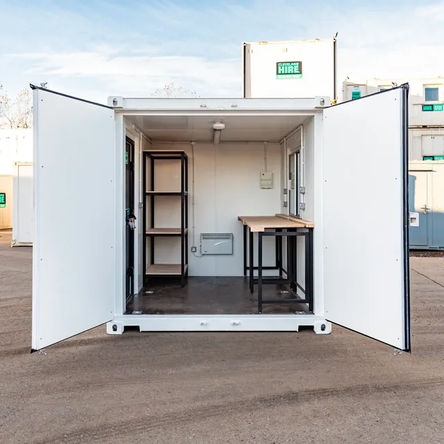10ft Custom Workshop/Office Shipping Container for sale at Ironyard