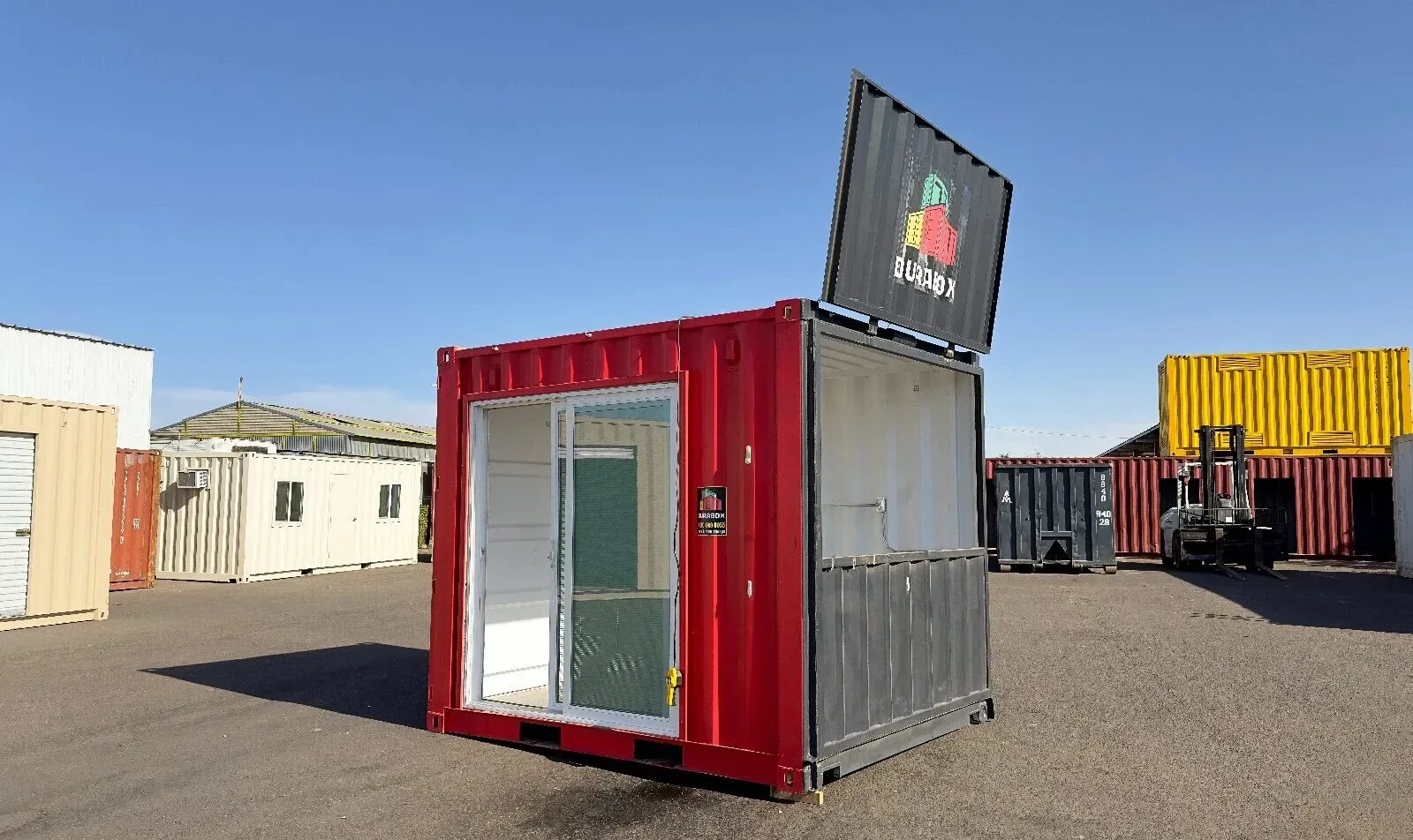 10ft Shipping Container Concession Stand for sale at Ironyard