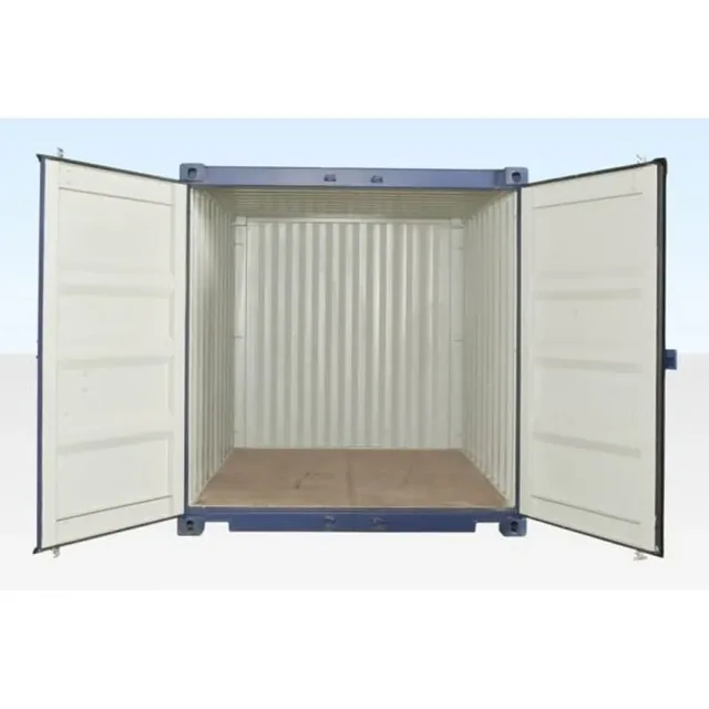 10Ft X 8Ft Shipping Container (One trip) - open