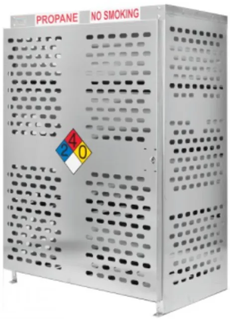 12-Hold Aluminum 33.5# Forklift Cage