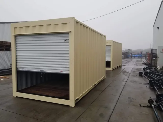 16Ft Storage Container With Roll-Up Door - Cargo Worthy Grade for sale at Ironyard