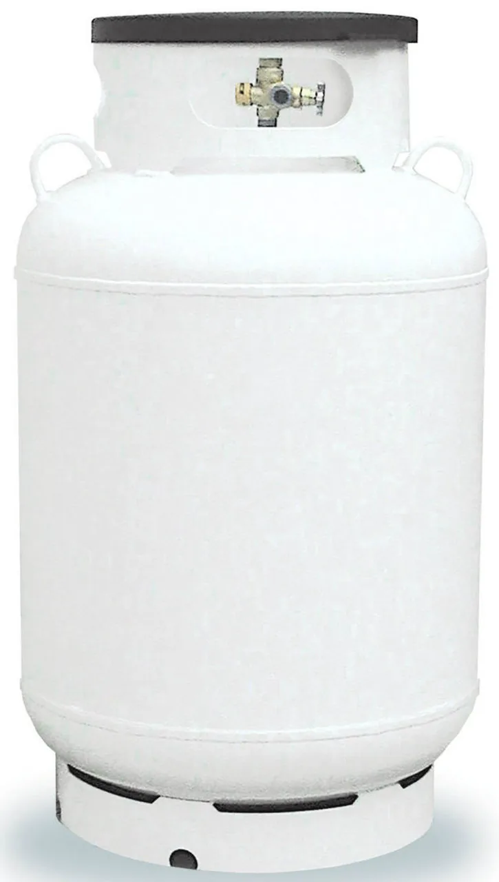 200 lbs (45.6 Gallon) Propane DOT Tank