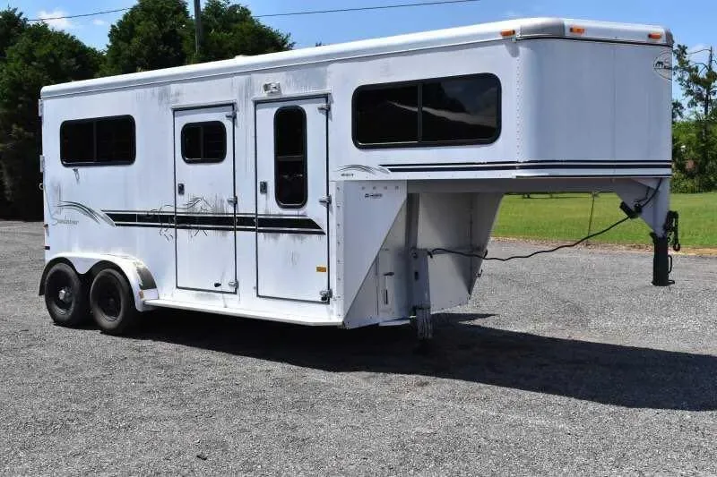 2000 Sundowner 7204GNST 2 Horse Trailer for sale at Ironyard