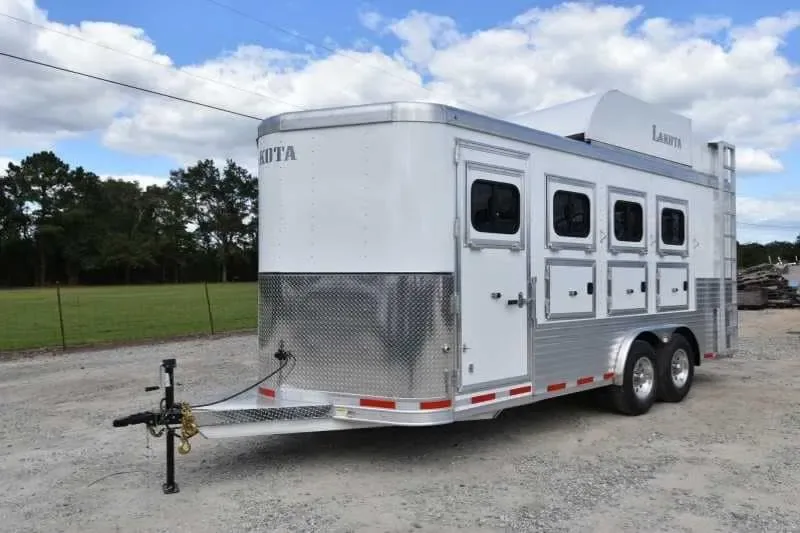 2018 Lakota 84HBPSL 4 Horse Trailer with 2' Short Wall for sale at Ironyard