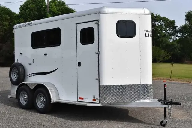 2019 Trailers USA 2HSLBPDLX 2 Horse Trailer for sale at Ironyard