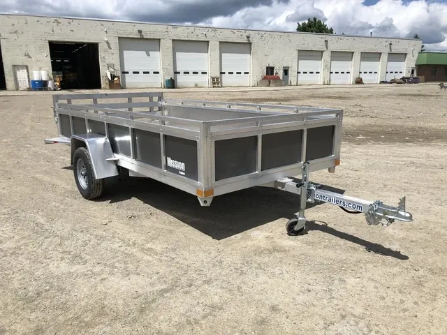 2022 Mission Trailers 6x12 Aluminum Open Utility for sale at Ironyard