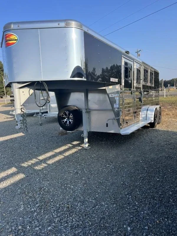 2022 Sundowner 3 Horse Slant GN Trailer for sale at Ironyard