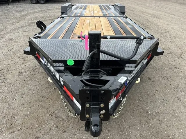 2024 Diamond C 7X24 20K Tilt Deck Equipment Trailer w/Spare Mount for sale at Ironyard