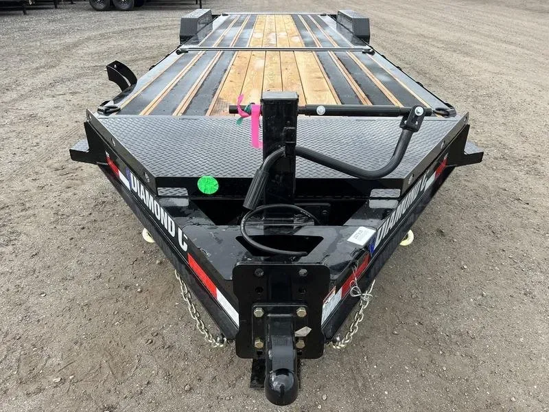 2024 Diamond C 7X24 20K Tilt Deck Equipment Trailer w/Spare Mount for sale at Ironyard