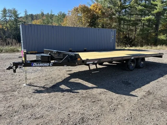 2024 Diamond C 8.5x20 7K Deckover Trailer w/Slide-In Ramps for sale at Ironyard