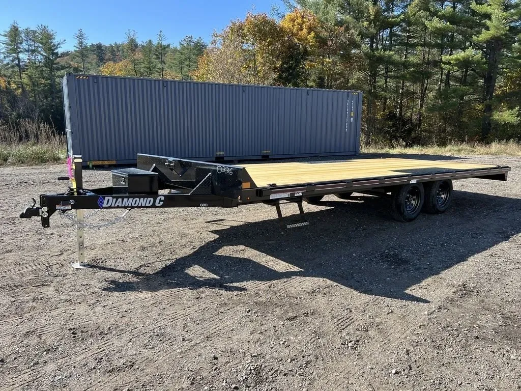 2024 Diamond C 8.5x20 7K Deckover Trailer w/Slide-In Ramps for sale at Ironyard