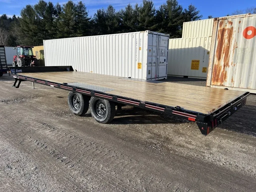2024 Diamond C 8.5x22 7K Deckover Trailer w/Slide-In Ramps for sale at Ironyard