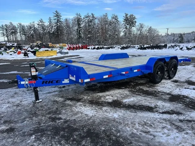 2024 Rice Trailers 7x20 14K Partial Tilt Deck Equipment for sale at Ironyard