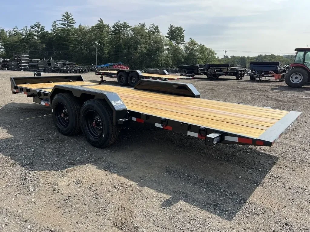 2024 Rice Trailers 7x20 16K Tilt Deck Equipment w/Spare Mount for sale at Ironyard
