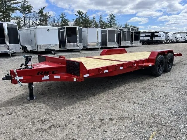 2024 Rice Trailers 7x22 16K Tilt Deck Powder Coat Equipment for sale at Ironyard
