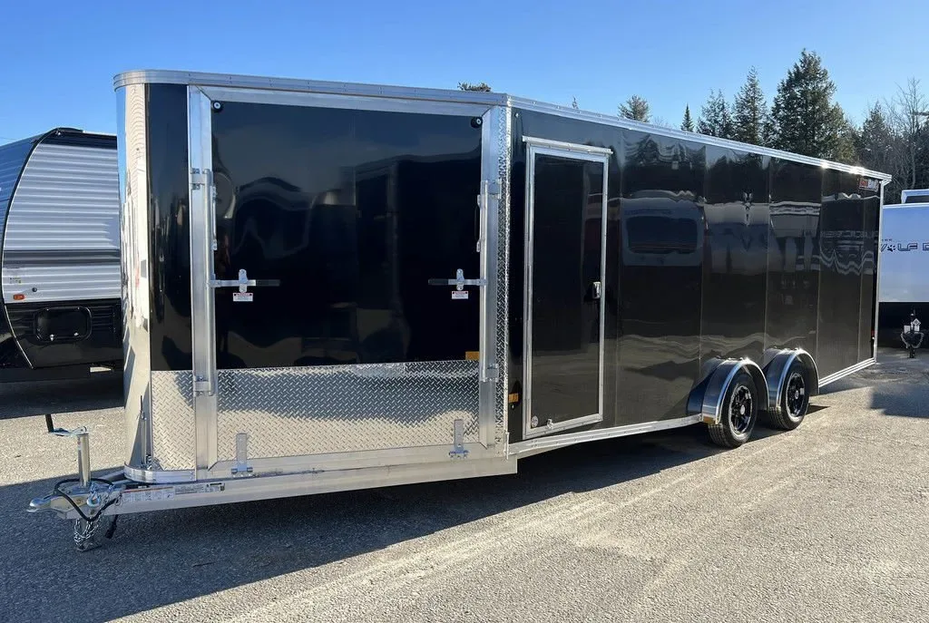 2024 Sno Pro 7.5x22 Aluminum 4-Place Drive In/Out w/Extra Height for sale at Ironyard