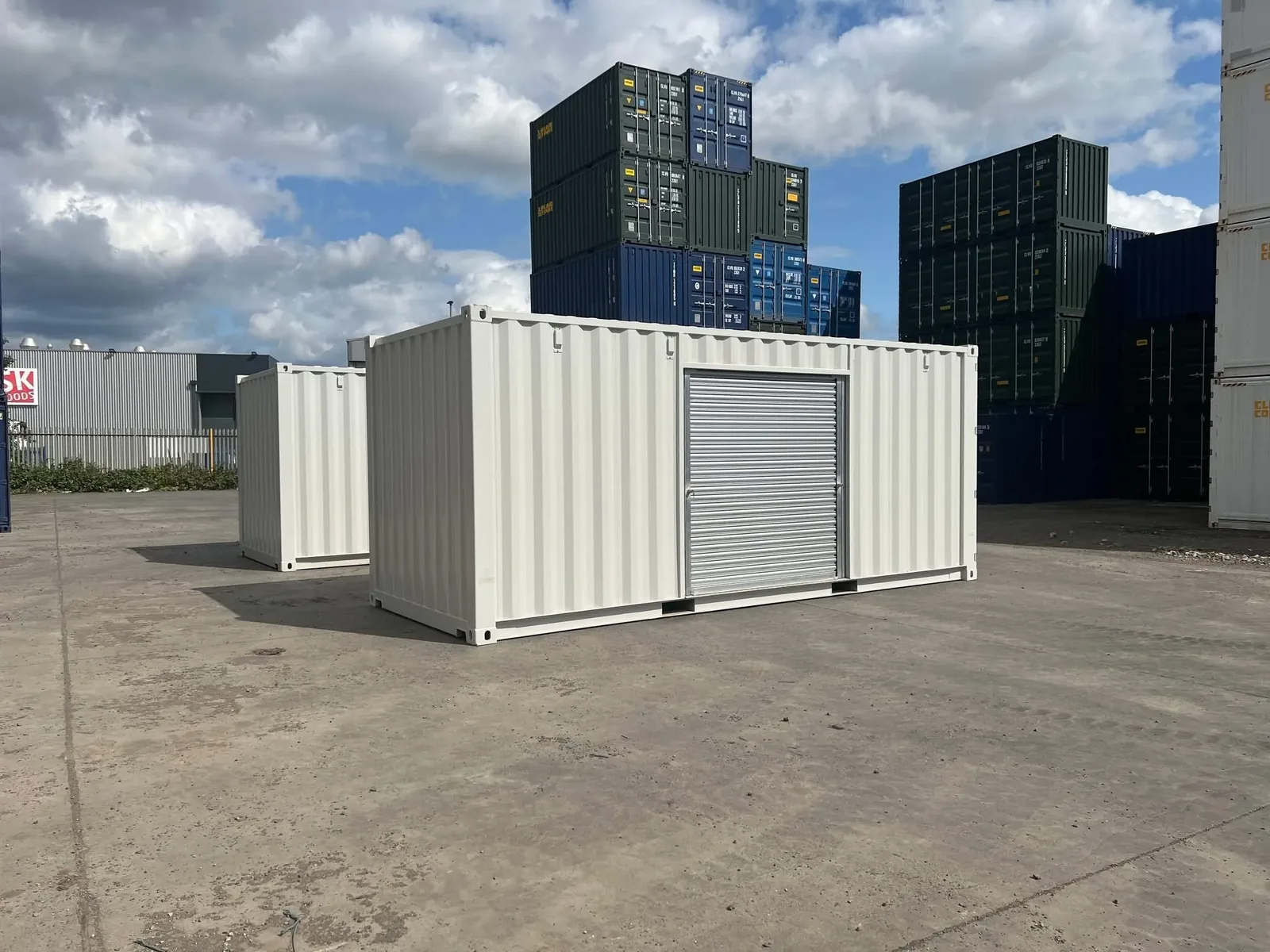 20ft Custom One Trip Shipping Container for sale at Ironyard