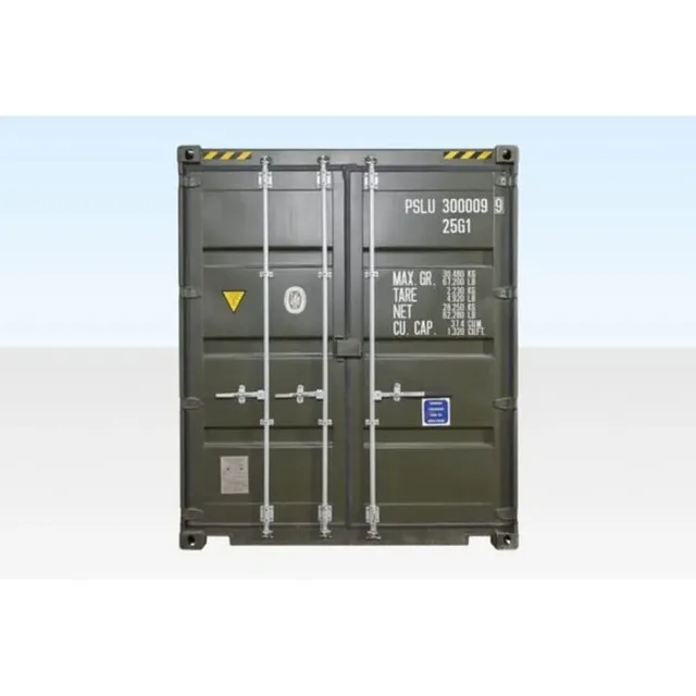 20Ft High Cube Container - One Trip (9FT 6' High) - front view