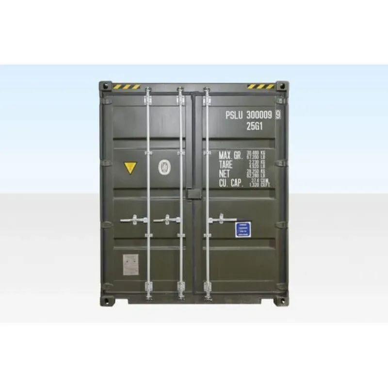 20Ft High Cube Container - One Trip (9FT 6' High) - front view