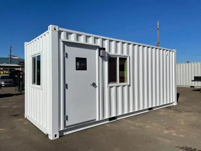 20ft Office In Refurbished Shipping Container - office interior