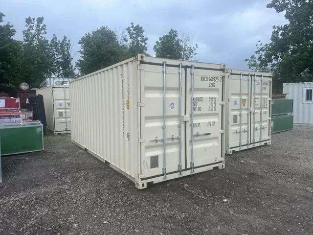 20ft Open Side Shipping Container - One Trip - With Side Doors for sale at Ironyard