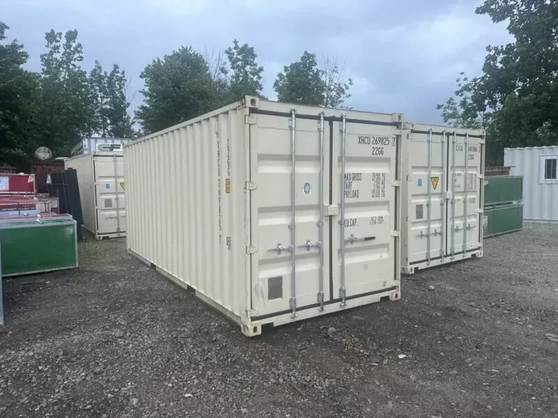 20ft Open Side Shipping Container - One Trip - With Side Doors for sale at Ironyard