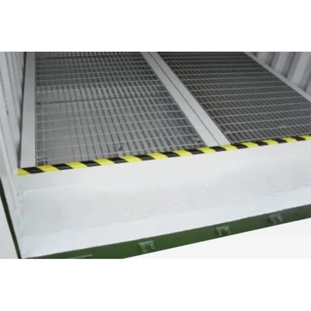 20Ft X 8Ft Open Mesh Floor Bunded Store - open, floor