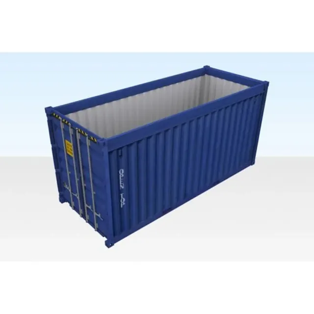 20Ft X 8Ft Used Shipping Container Open Top for sale at Ironyard