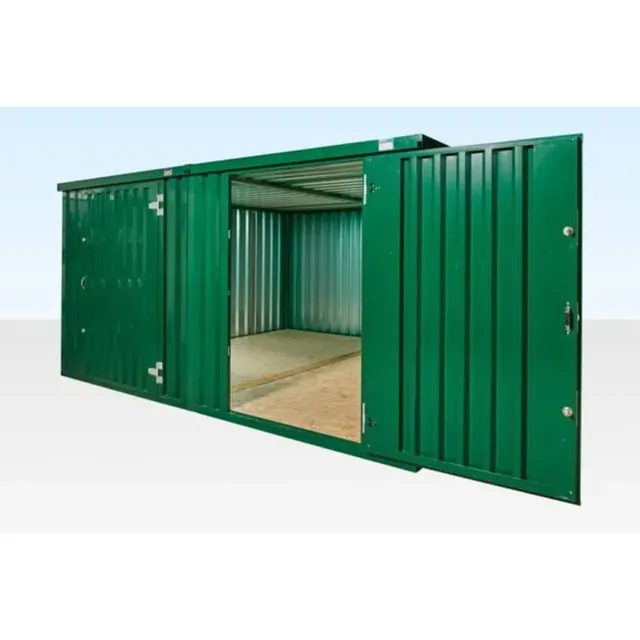 3M X 4.2M Side Linked Flat Pack Container Bundle (Powder Coated) for sale at Ironyard