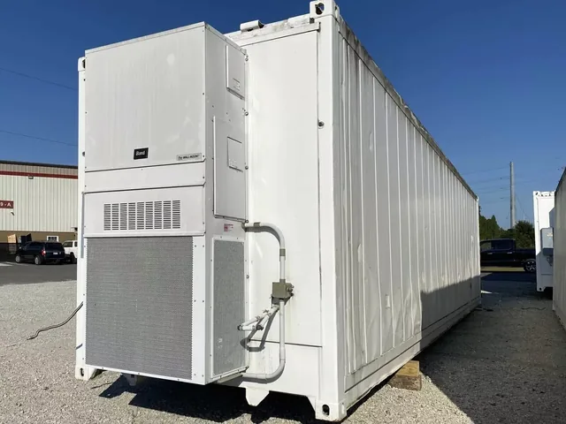 40 Foot High-Cube Insulated Shipping Container with 5 Ton Bard HVAC for sale at Ironyard