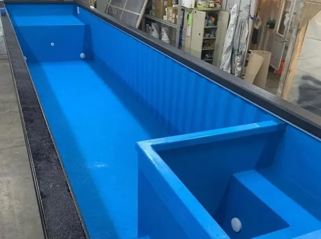 40 Ft Container Pool - Deep End Design for sale at Ironyard