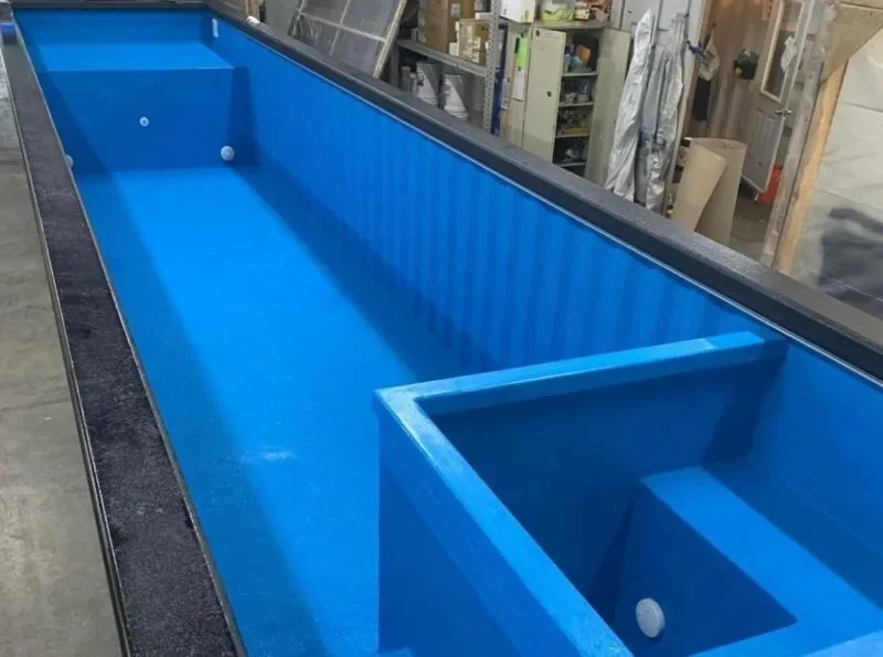 40 Ft Container Pool - Deep End Design for sale at Ironyard