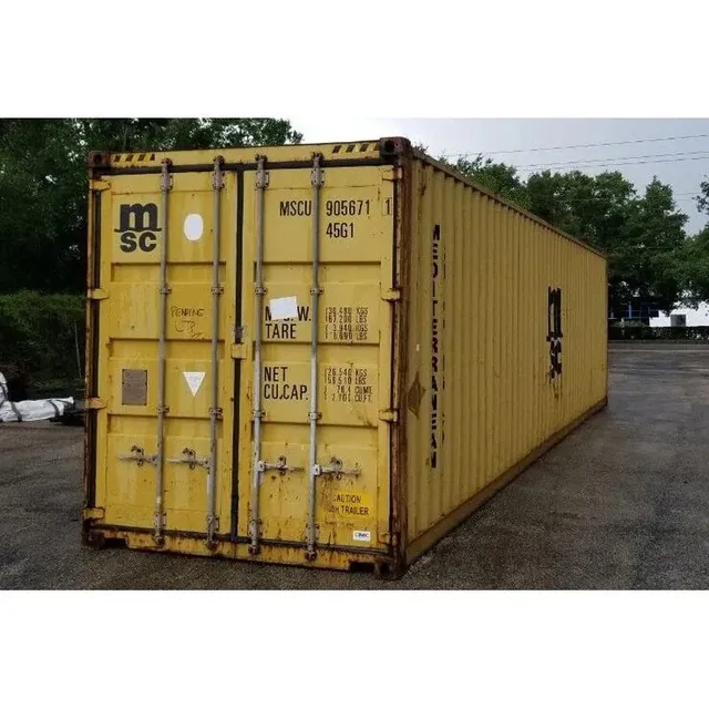 40 Ft HC Used Shipping Containers High Cube Wind And Watertight for sale at Ironyard