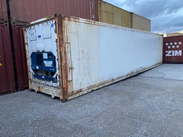 40' Reefer Container (Non Working) for sale at Ironyard