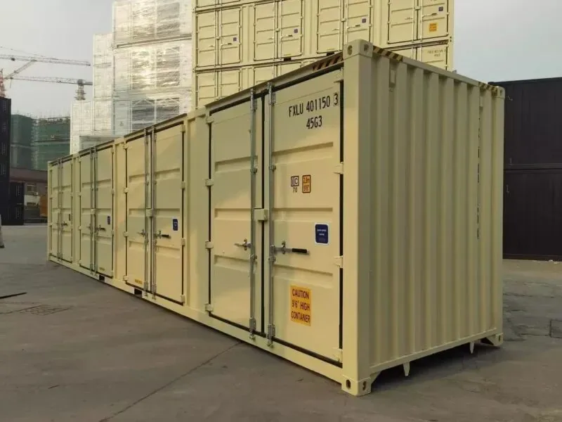 40ft HC Open Side Container with 4 Doors - One Trip for sale at Ironyard