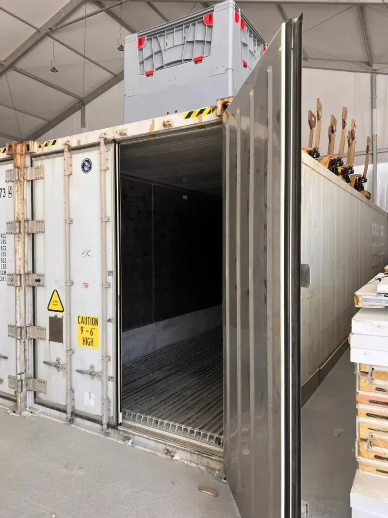 40Ft High Cube Refrigerated Storage Container Carrier Primeline YOM for sale at Ironyard