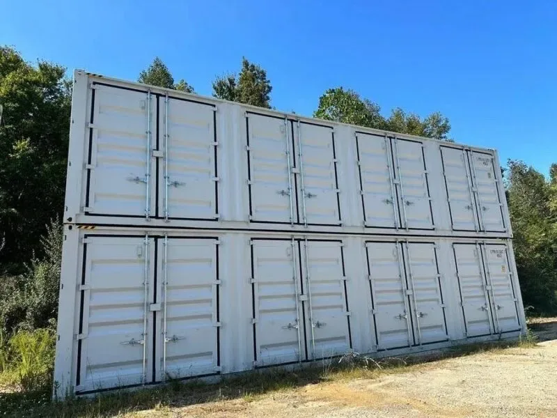 40ft Shipping Container With 4 Side Doors for sale at Ironyard