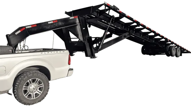 40ft Tilt Bed Trailer - Heavy Duty Gooseneck for sale at Ironyard