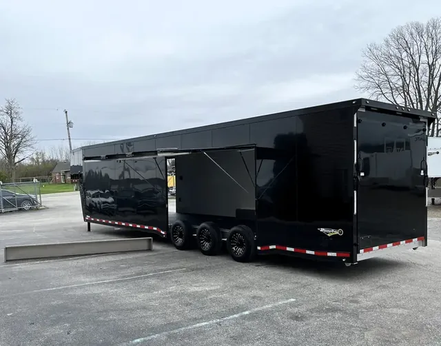 44 ft. Aluminum ATC ROM 500 Gooseneck Car Hauler for sale at Ironyard