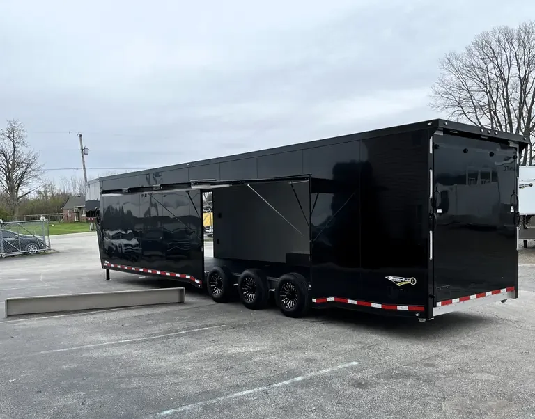 44 ft. Aluminum ATC ROM 500 Gooseneck Car Hauler for sale at Ironyard