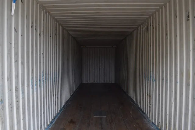 45-ft High Cube Shipping Container - Bold Blue Finish for sale at Ironyard
