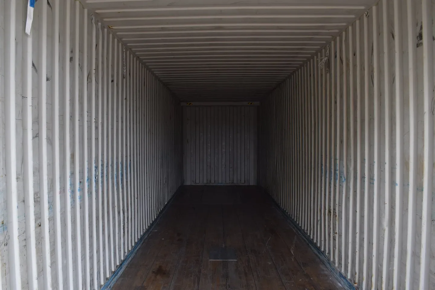 45-ft High Cube Shipping Container - Bold Blue Finish for sale at Ironyard