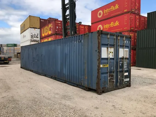 45ft Used Shipping Containers - Heavy-Duty & Affordable for sale at Ironyard