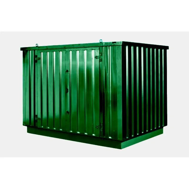 4m x 2.1m Powder Coated Flat Packed Store for sale at Ironyard
