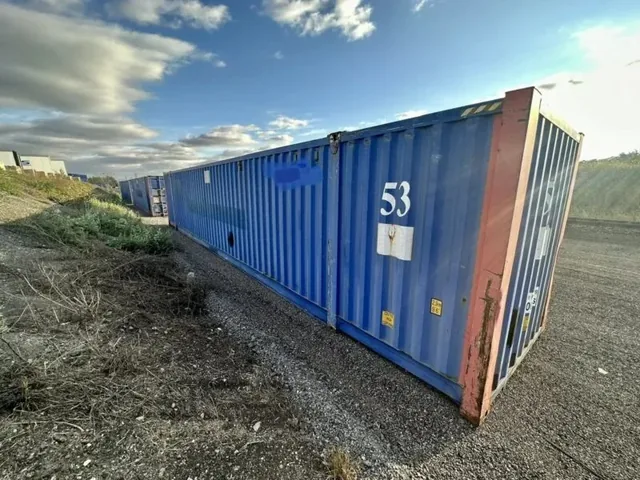 53' High Cube Steel Shipping Container for sale at Ironyard