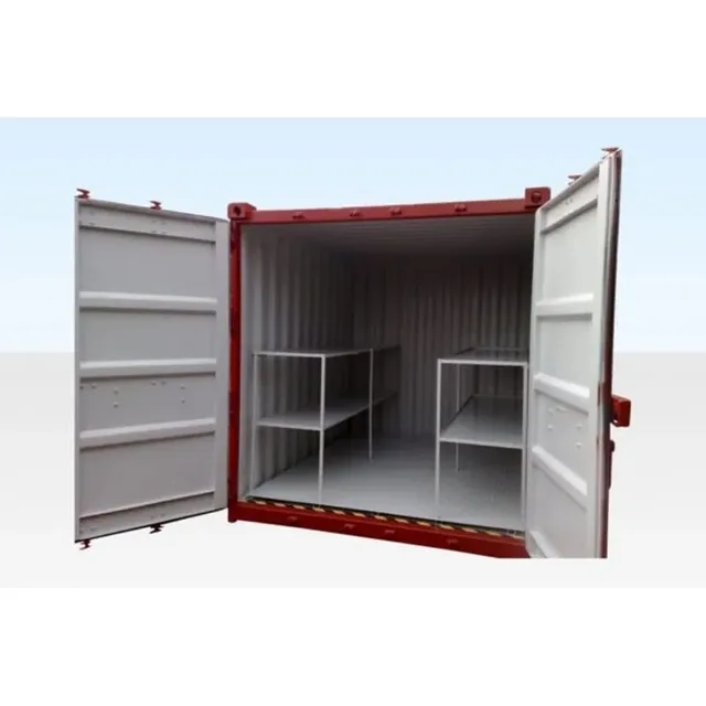 8Ft X 8Ft Raised And Flat Floor Bunded Store for sale at Ironyard
