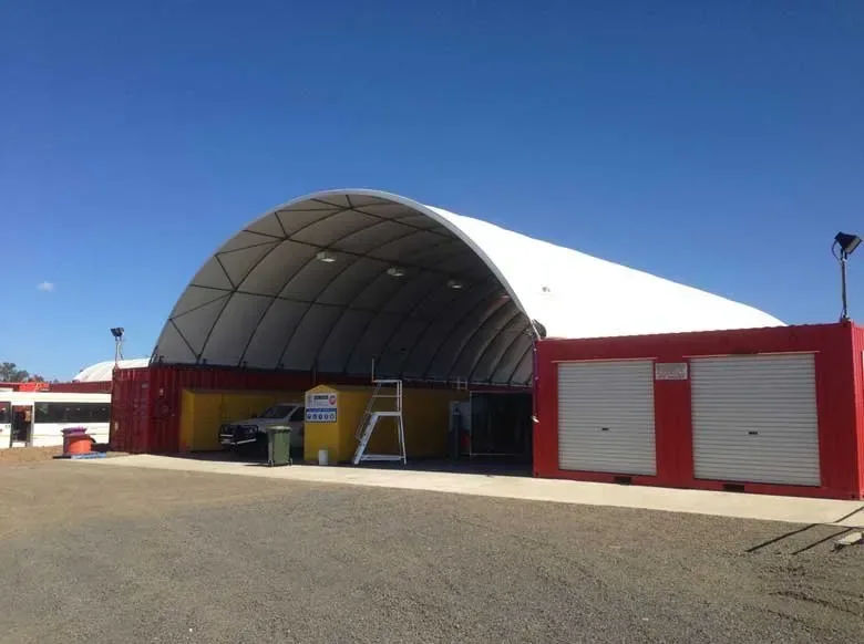 Container Shelters - Covered Walkway & Weather Protection for sale at Ironyard