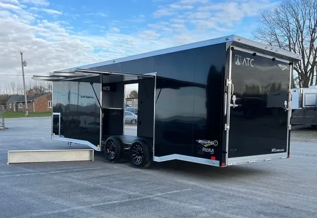 Enclosed ATC Car Trailer 2026 24ft. Aluminum ROM 400 for sale at Ironyard