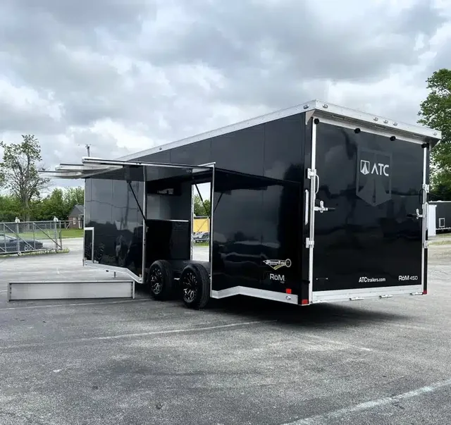 Enclosed ATC Car Trailer 2026 24ft. Aluminum ROM 450 for sale at Ironyard